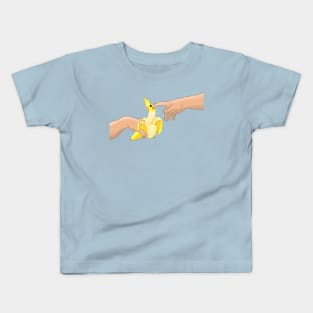 Michelangelo Banana Cockatiel Kids T-Shirt